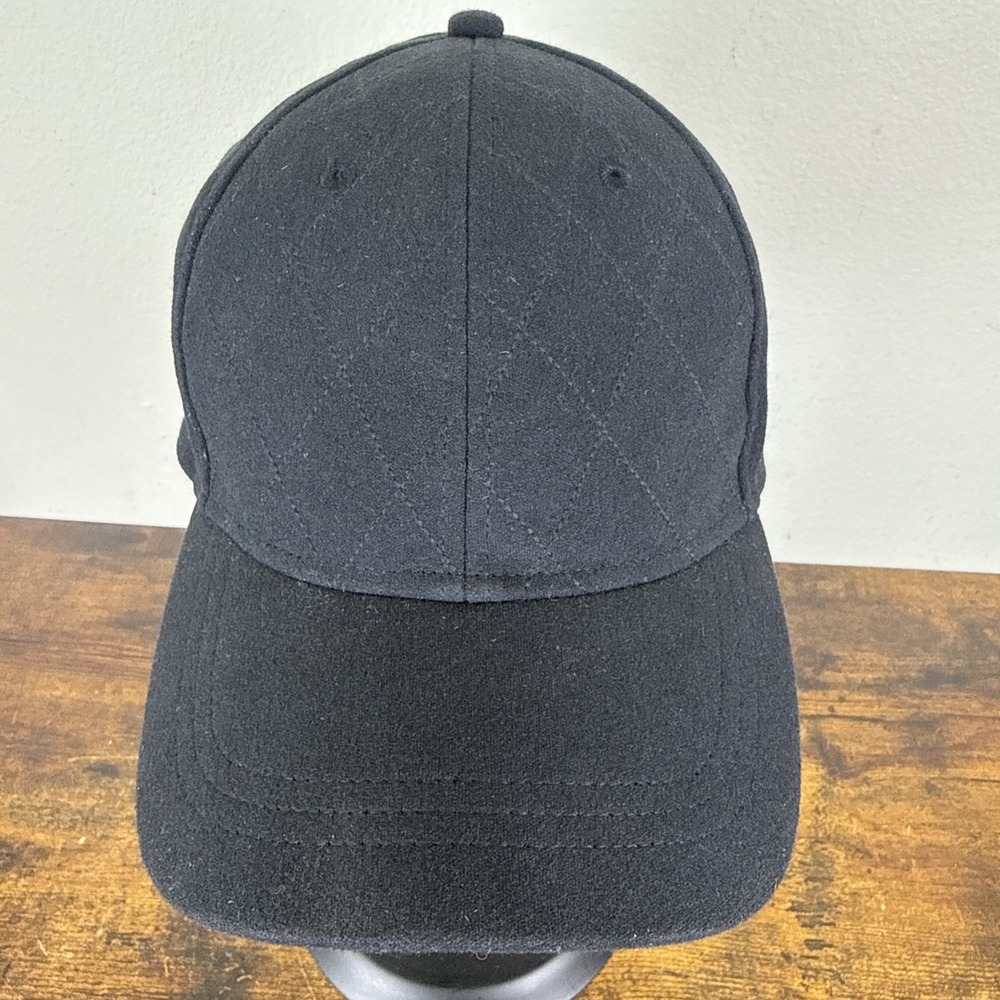 Lululemon Felt Argyle Ball Cap – Charcoal – Reflective Strapback – Rare – EUC